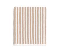 Furn. Yard Hebden Toalla De Manos - Toalla De Baño Ultrasuave De Rizo 100% Algodón A Rayas De Lujo (Natural - 50x100cm)