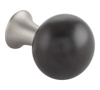 Furnipart 536860028-66/99 Bead - Tirador para muebles, color negro