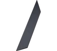 Furnipart Barra de agarre Streamline LA96 mm - Tirador moderno para muebles para atornillar, aluminio negro mate