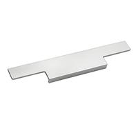 Furnipart Barra de agarre TRIM longitud 395 mm, aluminio anodizado natural
