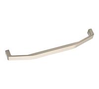 Furnipart Tirador para muebles Cool LA192 - Tirador para muebles, zinc fundido a presión, efecto acero inoxidable