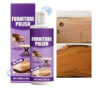 Furniture - Acondicionador de 100 ml, fórmula protectora para superficies de cuero de madera dura, líquido ligero con mejora de brillo, herramienta de categoría de cuidado de muebles para el hogar