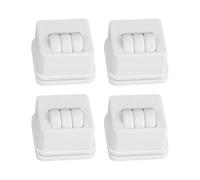 Furniture Casters - 4 Pieces Noise-Reducing 360-Degrees Roller, Heavy-Duty Chair Casters, For Workplace, Home, Kitchen, Indoor, Bedroom, Living-Room, Workshop, Storage, Utility, 31.8 X 31.8 X 25.4 Mm