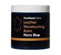 Bálsamo para Recoloración del Cuero - Restaurador del Color del Cuero para Muebles, Reparación del Color del Cuero para Sofás Descoloridos y Rayados, Coches, Zapatos y Ropa (Azul Marino)