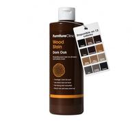 Furniture Clinic Tinte para madera (roble oscuro) - Secado rápido, altamente concentrado y fácil de aplicar - Tinte para toda la madera de interior y exterior - 500 ml