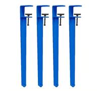 Furniture Legs Movable Height Adjustable No Drill Tables Leg Support Office Ables Desks Workbenches Suitable Coffee Desks Workbenches(71cm/Deep Blue)