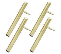 Furniture Legs Silver/Black/Gold,4 Pcs Table Legs Metal,DIY Furniture Feet,Desk Legs,Sofa Legs,Home Office Furniture Replacement Legs Support Feetm 18cm 20cm,H-18cm(7.1in)