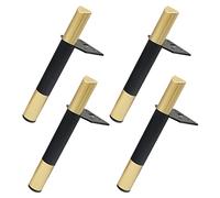 Furniture Legs Silver/Black/Gold,4 Pcs Table Legs Metal,DIY Furniture Feet,Desk Legs,Sofa Legs,Home Office Furniture Replacement Legs Support Feetm 18cm 20cm,F-18cm(7.1in)
