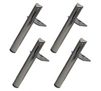 Furniture Legs Silver/Black/Gold,4 Pcs Table Legs Metal,DIY Furniture Feet,Desk Legs,Sofa Legs,Home Office Furniture Replacement Legs Support Feetm 18cm 20cm,A-18cm(7.1in)