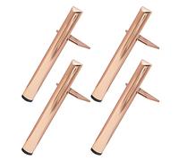 Furniture Legs Silver/Black/Gold,4 Pcs Table Legs Metal,DIY Furniture Feet,Desk Legs,Sofa Legs,Home Office Furniture Replacement Legs Support Feetm 18cm 20cm,E-13cm(5.1in)