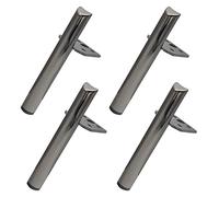 Furniture Legs Silver/Black/Gold,4 Pcs Table Legs Metal,DIY Furniture Feet,Desk Legs,Sofa Legs,Home Office Furniture Replacement Legs Support Feetm 18cm 20cm,A-15cm(5.9in)