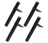Furniture Legs Silver/Black/Gold,4 Pcs Table Legs Metal,DIY Furniture Feet,Desk Legs,Sofa Legs,Home Office Furniture Replacement Legs Support Feetm 18cm 20cm,B-18cm(7.1in)