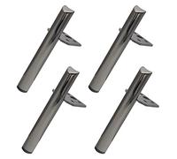 Furniture Legs Silver/Black/Gold,4 Pcs Table Legs Metal,DIY Furniture Feet,Desk Legs,Sofa Legs,Home Office Furniture Replacement Legs Support Feetm 18cm 20cm,A-13cm(5.1in)