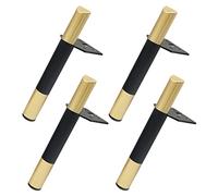 Furniture Legs Silver/Black/Gold,4 Pcs Table Legs Metal,DIY Furniture Feet,Desk Legs,Sofa Legs,Home Office Furniture Replacement Legs Support Feetm 18cm 20cm,F-15cm(5.9in)