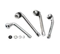 Furniture Leveler, Adjustable Furniture Feet, Leveling Tables and Chairs, 5/16 Inch, 4/1 Inch Threaded Shank with T-Nut, Suitable for Tables, Stools, Dining Tables and Other Furniture (silver,16pcs)