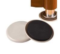 Furniture Moving Sliders - 3.5 Inch Pads For Smooth Floors Carpet, Effortless Furniture Moving Tool For Round Square Legs, Furnitures Movings Pads, Versatile Household Reordering Essential