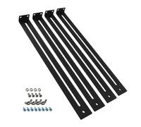 Furniture Repair Kit - Drawer Mounting Brackets | 4-Piece Heavy Duty Bottom Support Set, Reinforcement And Replacement Parts For Broken Drawers, Fixing Home Furniture, Easy To Install