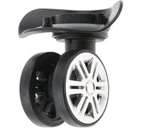Furniture Swivel Castor,Spinner Caster,Swivel Wheels Replacement,1 Pair A09 Luggage Dual Roller Mute Wheels Suitcase Directional Casters Casters