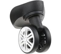 Furniture Swivel Castor,Spinner Caster,Swivel Wheels Replacement,1 Pair A09 Swivel Dual Roller Wheels Suitcase Luggage Replacement Casters for Travelling Bag Casters