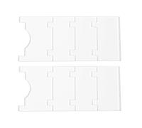 Furniture Wall Protectors - Damage Prevention | Acrylic Sofa Couch Wall Spacer | for Recliner Table Hardwood Floor Tile Floor Renters Homeowners Apartment Dwellers