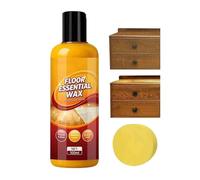 Furniture Wood Restorer - Solución de pasta de pulido, 100 ml de cera restauradora para suelos, pasta restauradora exterior, acabado natural con penetración profunda, herramienta de mantenimiento de