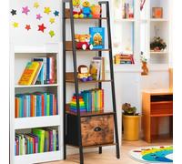 FurnitureR - Estantería para Habitaciones Infantiles (5 Niveles, con cajoneras, no Tejidas, para Libros y Juguetes, Expositor y Organizador de Libros, para Dormitorio, Esquina de Lectura, 42 x 29 x