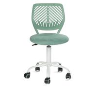 FurnitureR Silla de Oficina para el hogar, Silla giratoria ergonómica Ajustable con Ruedas, Silla de Ordenador Moderna para Estudio y Oficina