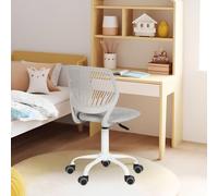 FurnitureR Silla Infantil de Escritorio Regulable en Altura, Colorida Silla Juvenil ergonómica con Respaldo y reposabrazos, Silla Infantil con 5 Ruedas, para niños de 3 a 10 años, Carga máxima 100 kg