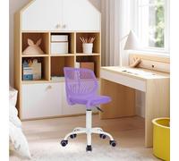 FurnitureR Silla Infantil de Escritorio Regulable en Altura, Colorida Silla Juvenil ergonómica con Respaldo y reposabrazos, Silla Infantil con 5 Ruedas, para niños de 3 a 10 años, Carga máxima 100 kg