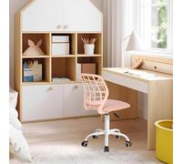 FurnitureR Silla Infantil de Escritorio Regulable en Altura, Colorida Silla Juvenil ergonómica con Respaldo y reposabrazos, Silla Infantil con 5 Ruedas, para niños de 3 a 10 años, Carga máxima 100 kg