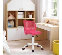 FurnitureR Silla Infantil de Escritorio Regulable en Altura, Colorida Silla Juvenil ergonómica con Respaldo y reposabrazos, Silla Infantil con 5 Ruedas, para niños de 3 a 10 años, Carga máxima 100 kg