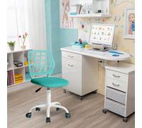 FurnitureR - Sillón Dental Giratorio de 360°, Taburete Colorido para Asistente Dental, Altura Ajustable, ergonomía, para gabinetes dentales, salón de masajes, clínica, 38,5 x 40 x 87 cm, Color
