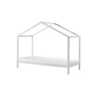 FURNLUX Dallas - Cuna 90 x 200 cm, color blanco, madera de pino, 97 x 211 x 170 cm, diseño moderno