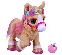 furReal Cinnamon, My Stylin’ Pony Toy; 35.5-Cm Electronic Pet, 80+ Sounds and Reactions; 26 Accessories; Ages 4 and Up