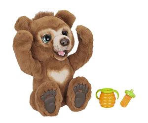 FurReal Hasbro, Friends Cubby The Curious Bear Interactive Plush Toy, Ages 4 and Up, Multicolor