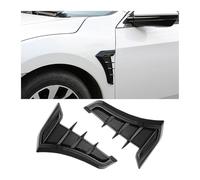 FURREN 2 Piezas Cubierta de Entrada de Flujo de Aire del Coche para BMW M6 M8 M3 M4, Ventilación De Guardabarros Lateral Pegatinas De Decoración del Coche,B