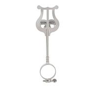 FURREN Clip de Partitura para Clarinete Plateado Soporte de Abrazadera Instrumento Musical de Lat¨®N Lira para Piezas de Clarinete Tuba