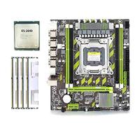 FURREN X79 Xeon E5 2640 CPU E5-2640 con LGA2011 4 unidades x 4 GB = 16 GB de memoria DDR3 RAM PC3 10600R 1333Mhz