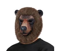 Furry Bear Adult Costume Animal Masque Role Play Party