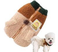 Furry Companion Wear - Chaqueta con paneles WoolFusion PulloverForm HarnessLink Ensemble SoftShield ThermalEase FlexibleCut PatternCraft WarmShell Outfit TinyPets | ColdWeather Excursions