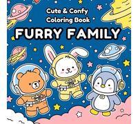 Furry Family: Cute & Confy Coloring Book