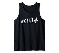 Furry Fandom Evolution Fursona Anthro Transformación Fan Art Camiseta sin Mangas
