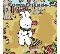Furry Friends-3: Easy Coloring Book