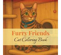Furry Friends: Cat Coloring Book | For Adults and Kids | 30 Cat Breeds to Color | Relaxing and Creative