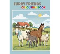 Furry Friends: Colouring book