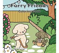 Furry Friends: Easy Coloring Book