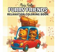 Furry Friends: Relaxation Coloring Book
