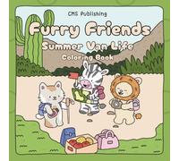 Furry Friends - Summer Van Life: Adventure Awaits: A Bold & Easy Summer Road Trip Coloring Book (Furry Friends: Bold and Easy Coloring Books)