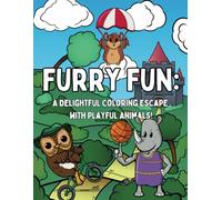 Furry Fun: A Delightful Coloring Escape with Playful Animals!