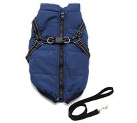 Furry King Abrigo De Invierno For Perros Con Arnés, Chaqueta De Invierno 3 En 1 For Perros, Impermeable, Resistente Al Viento, Chaqueta De Nieve For Perros Pequeños, Medianos Y Grandes(Blue,S)